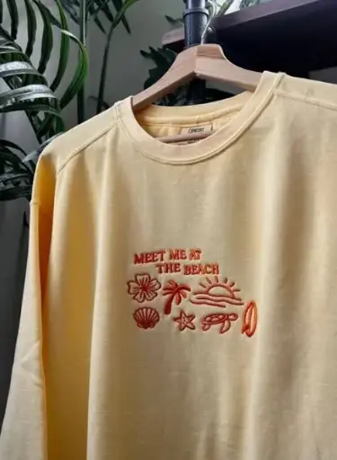 Embroidery work T-shirt