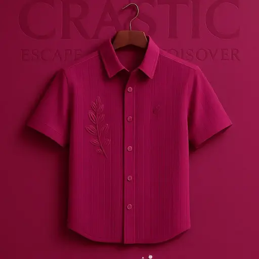 Embroidery printing t-shirt stylish flowers design