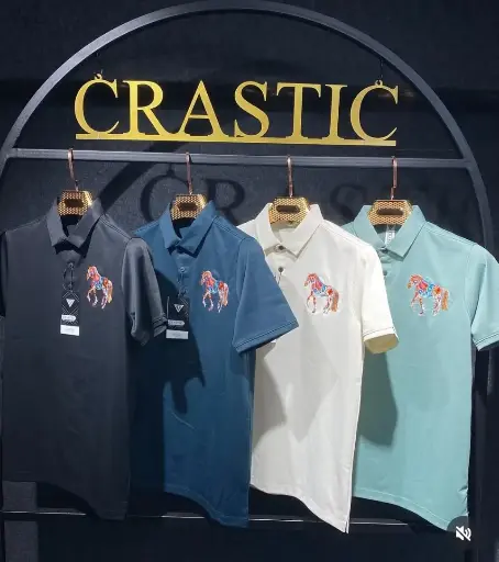 Embroidery printing t-shirt stylish Horse design