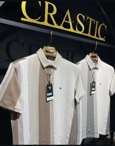 Embroidery printing t-shirt stylish and classic design